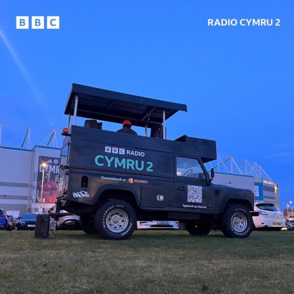 Dj truck with BBC branding